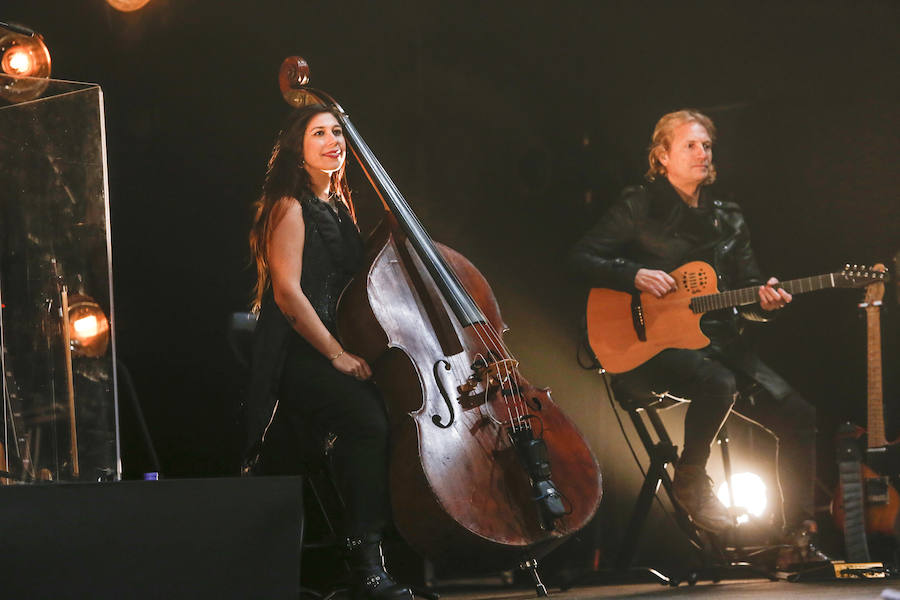 El violinista no defraudó con 'La increíble gira del violín' en su actuación en el Palacio de Deportes de Gijón. Un concierto enmarcado en el Metrópoli Winter 2018