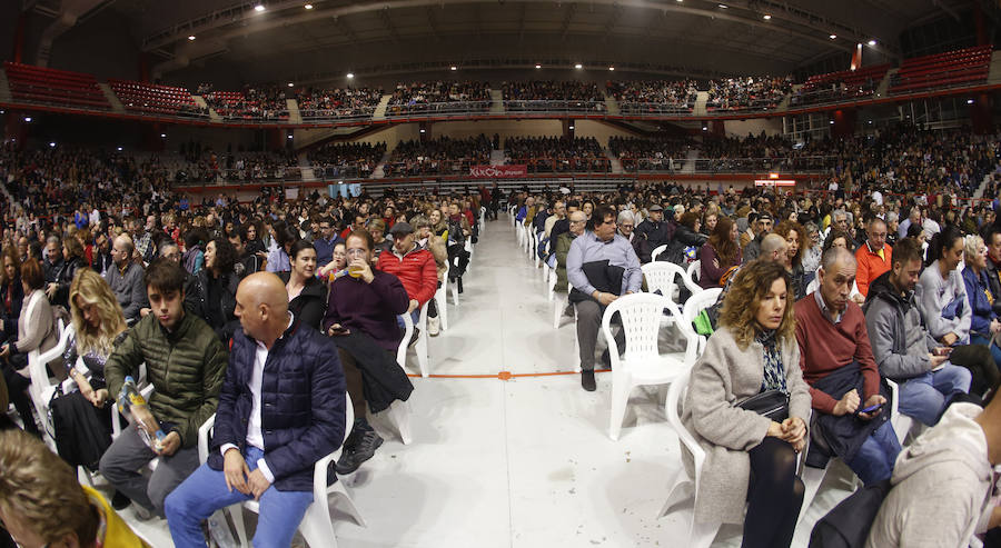 El violinista no defraudó con 'La increíble gira del violín' en su actuación en el Palacio de Deportes de Gijón. Un concierto enmarcado en el Metrópoli Winter 2018