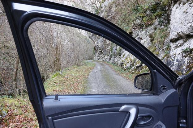 Carretera que da acceso a la localidad pongueta de Viboli y que será reparada este 2019. 