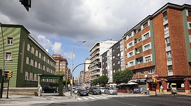 Avenida de Pablo Iglesias, cuyo proyecto de obras quedó aparcado, al igual que el de Manuel Llaneza. 