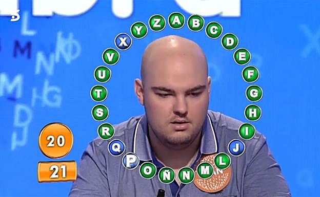 Fran González se enfrenta a Dulce en 'Pasapalabra'. 