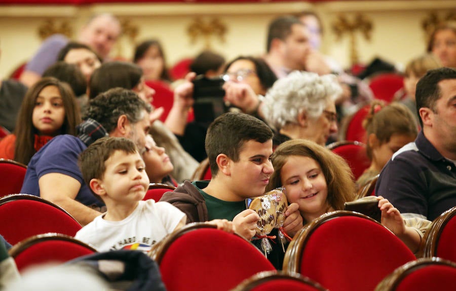 El espectáculo dejó boquiabiertos a los más pequeños