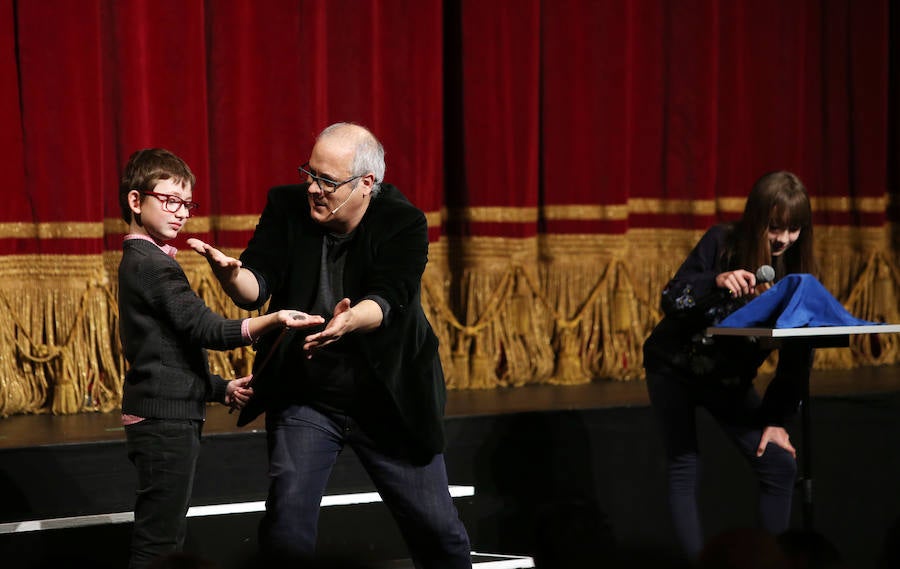 El espectáculo dejó boquiabiertos a los más pequeños