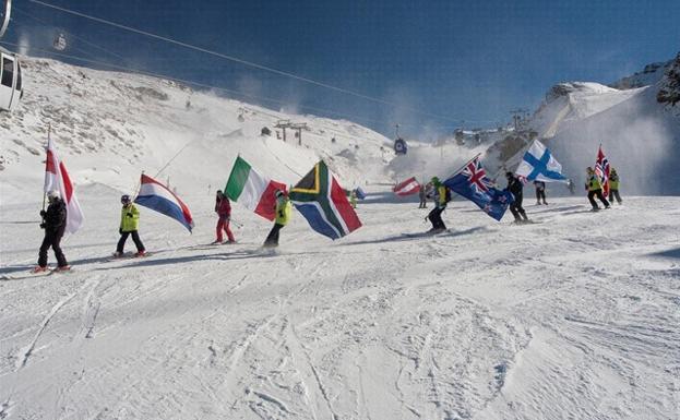 La estación de Sierra Nevada, durante la celebración del World Snow Day