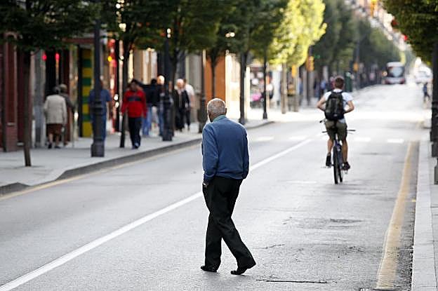 Avenida Schulz, lugar del asalto según la denuncia. 