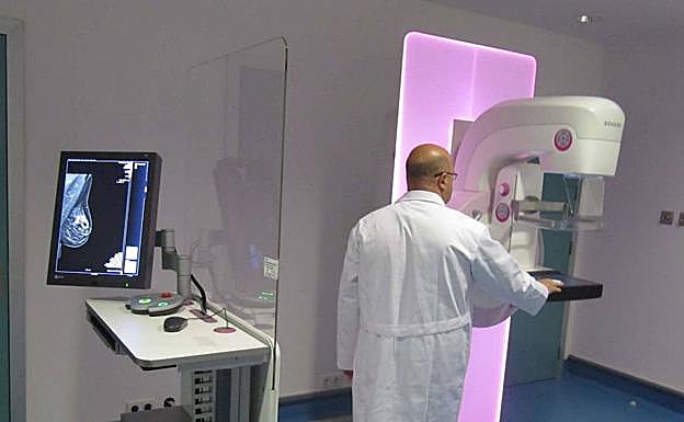 Mamógrafos del HUCA