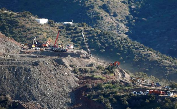 Rescate de Julen en Totalán: El pozo vertical volverá a perforarse para que sea más ancho y recto