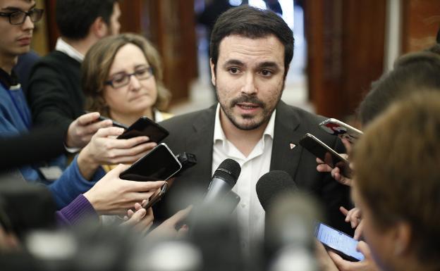 Garzón e IU de Asturias se dan una tregua temporal y aparcan la hipótesis de una escisión