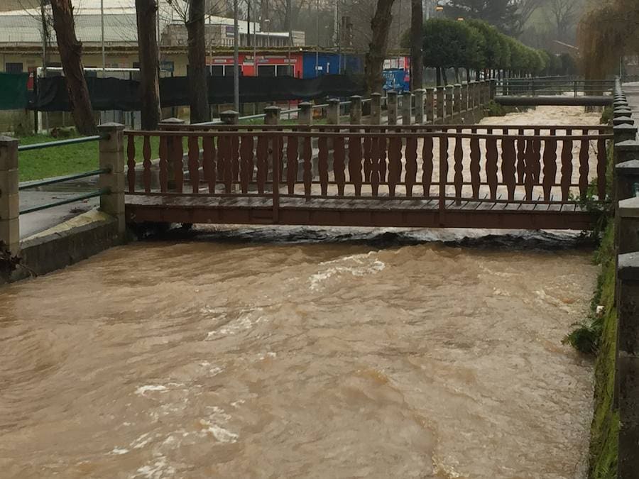 Cuatro ríos de la región permanecen en alerta ante la incesantes precipitaciones y el Principado ha activado el plan de inundaciones ante el temporal.