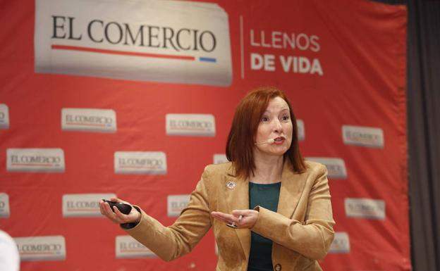 Eugenia Suárez Serrano, vicerrectora de Cooperación con la Empresa de la Universidad de Oviedo. 