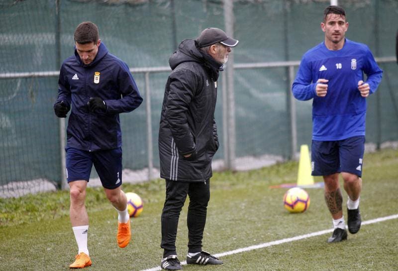 Fotos: Entrenamiento Real Oviedo (24-01-2019)