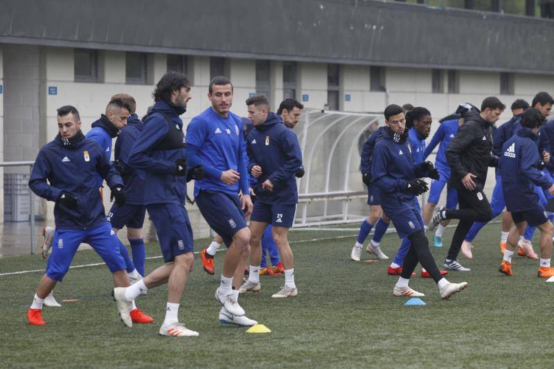 Fotos: Entrenamiento Real Oviedo (24-01-2019)