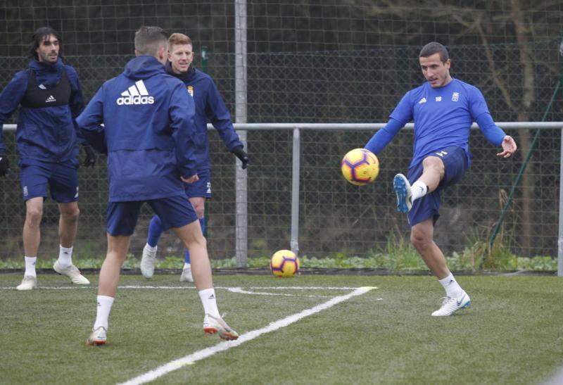 Fotos: Entrenamiento Real Oviedo (24-01-2019)