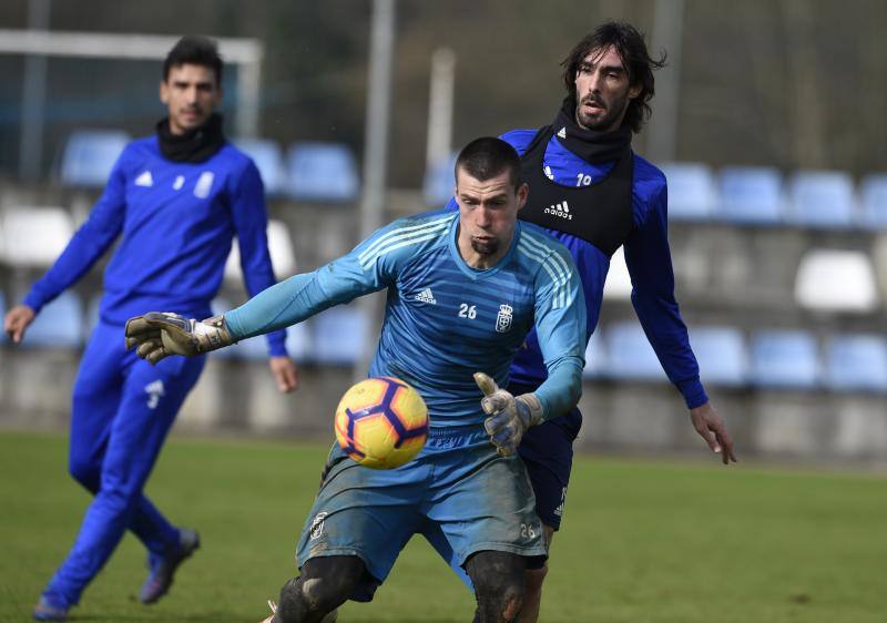 Fotos: Entrenamiento del Real Oviedo (30/01/2019)