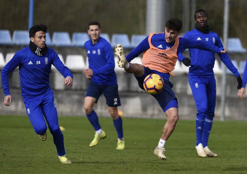 Fotos: Entrenamiento del Real Oviedo (30/01/2019)