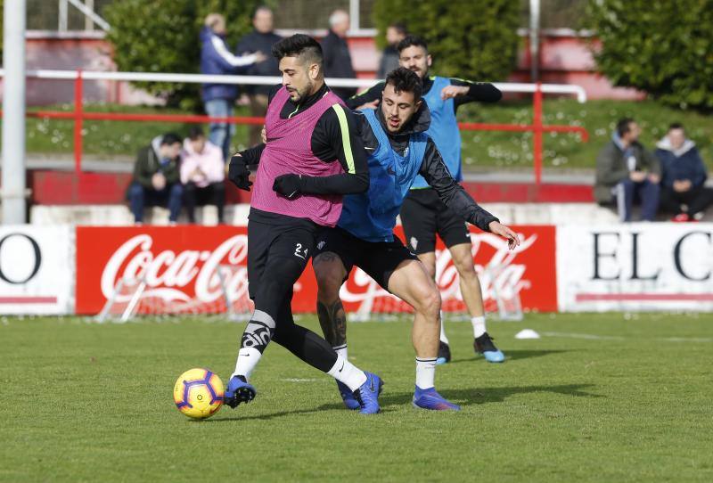 Fotos: Entrenamiento del Sporting (30/01/2019)