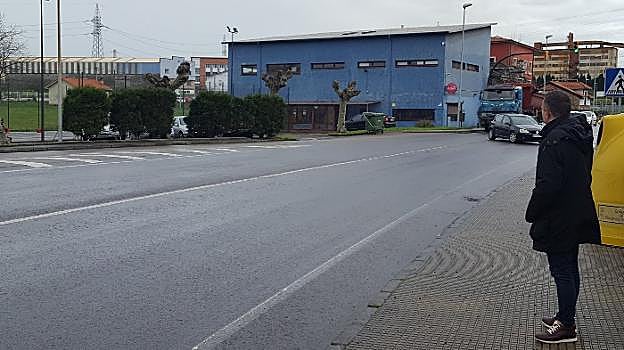El centro cultural de Trasona tuvo goteras durante las últimas lluvias. 