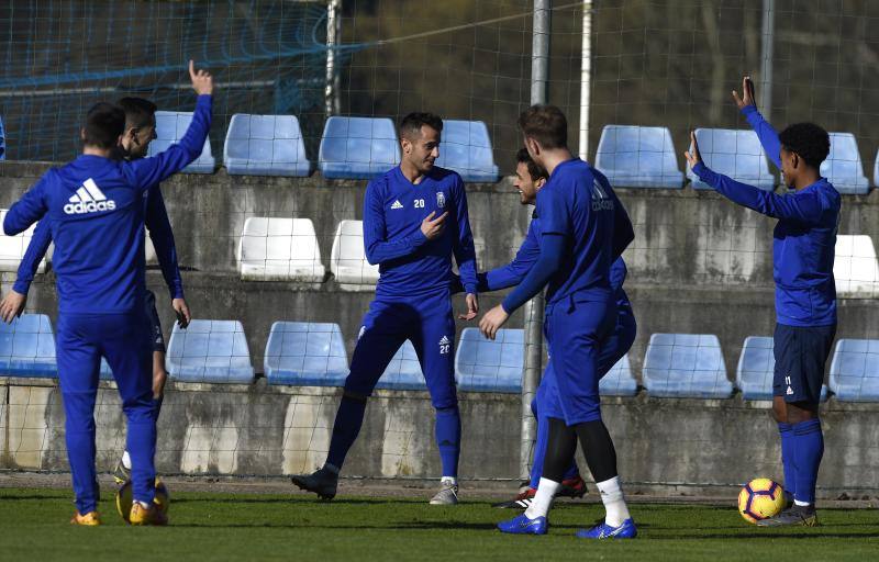 Fotos: Entrenamiento del Real Oviedo (05-02)