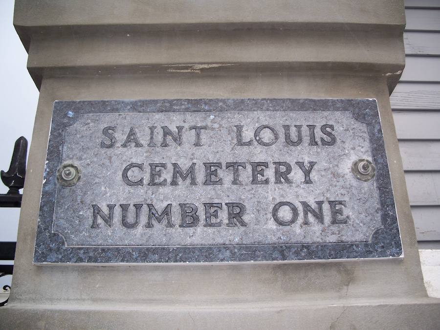 Cementerio St. Louis No. 1 en Nueva Orleans