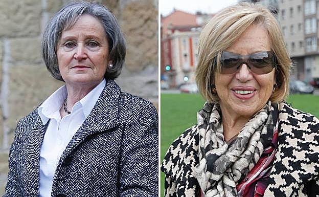 Soledad Lafuente (izquierda) y Tita Caravera (derecha).