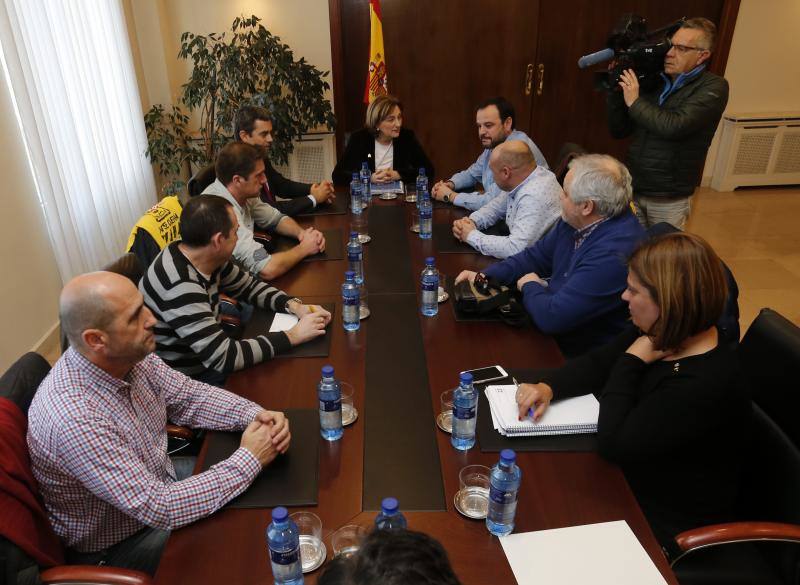 El comité de empresa de la planta de Avilés apunta, tras sendas reuniones con la alcaldesa Mariví Monteserín y la delegada del Gobierno Delia Losa, que ««ya no se producirá más aluminio primario en Avilés y es algo muy doloroso».