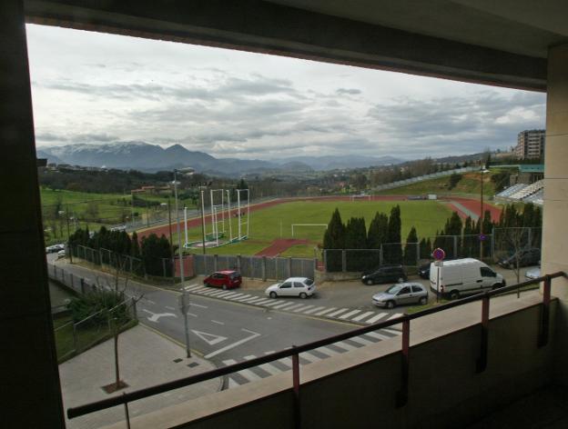 Una vista de las pistas de San Lázaro, donde se construirán los futuros nuevos accesos. 