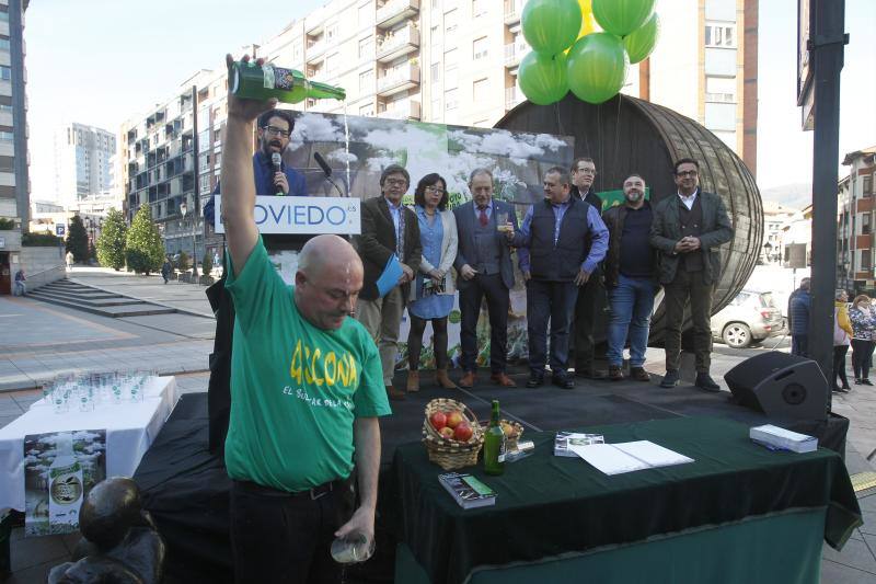 Apoyo desde toda Asturias a la candidatura de la cultura sidrera a Patrimonio de la Humanidad con las vistas puestas en marzo de 2019