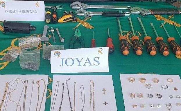 La Guardia Civil desarticula un grupo criminal al que atribuye más de treinta robos en viviendas