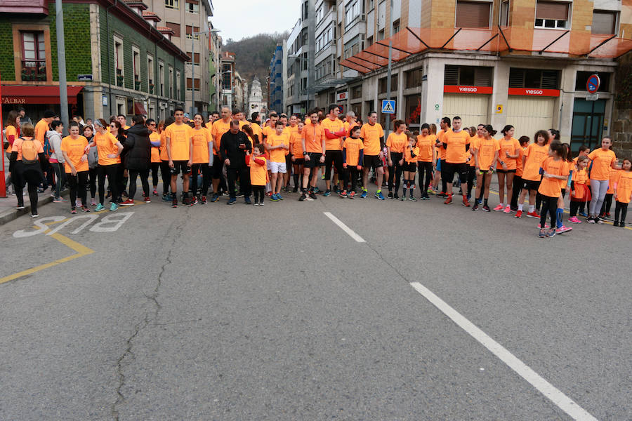 Mieres también se sumó a la carrera contra el cáncer infantil