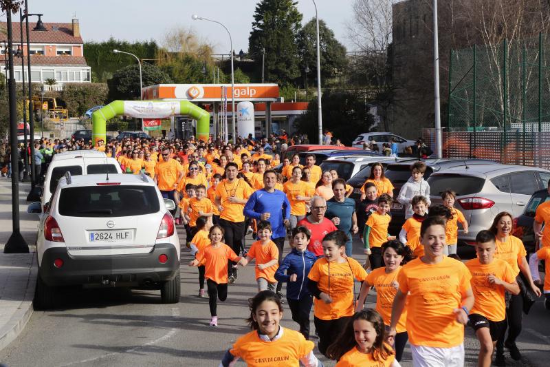 Llanes también se ha convertido en una marea naranja en apoyo a los niños con cáncer y sus familias.