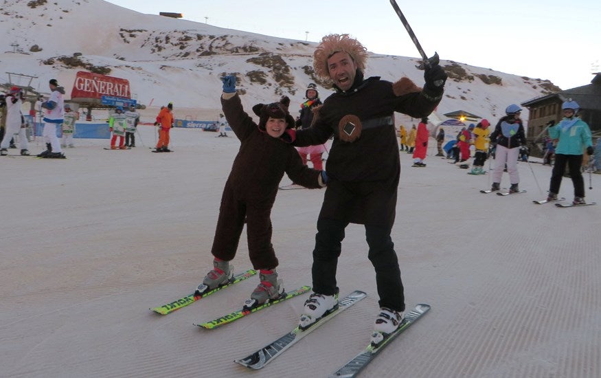 Cada año, en Sierra Nevada, se celebra una fiesta de Carnaval