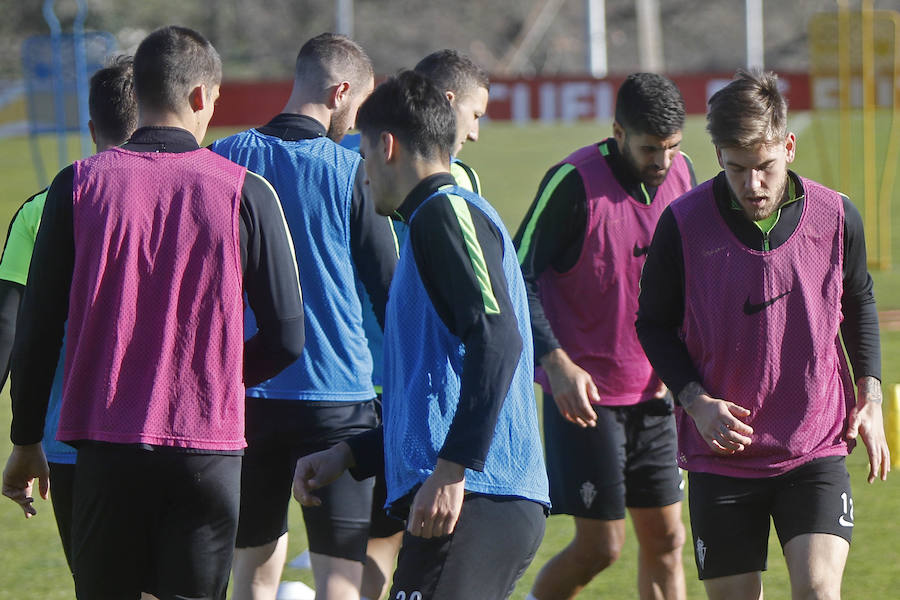 Fotos: Entrenamiento del Sporting (02/03/19)