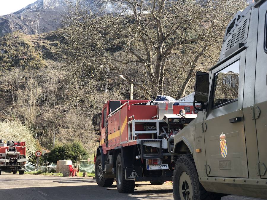 Fotos: Los incendios azotan el oriente asturiano