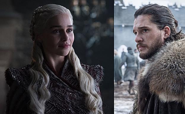 Daenerys Targaryen y Jon Snow, lucha por el Trono de Hierro