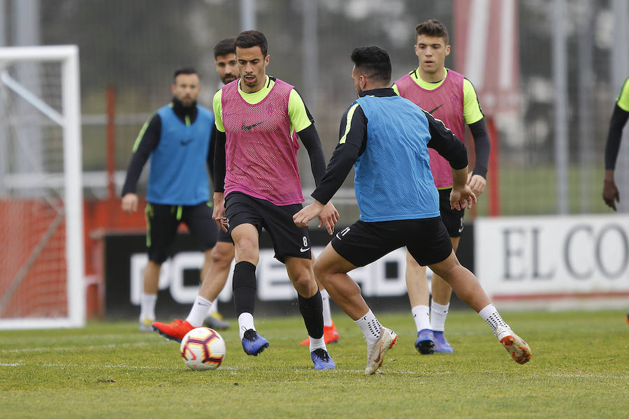 Fotos: Entrenamiento del Sporting (06-03-2019)