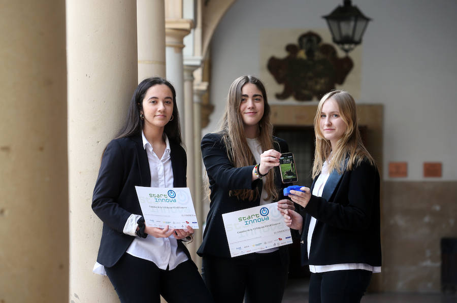 El proyecto Soundup del Colegio de Fomento Peñamayor se ha alzado con el primer premio en la categoría de menores de 17 años de STARTinnova, el programa de impulso de la cultura emprendedora de EL COMERCIO. En la categoría de segundo de Bachillerato y Formación Profesional se ha impuesto Imapro, del CIFP La Laboral, gracias a su propuesta de una compañía de mantenimiento para la Industria 4.0 de la región.