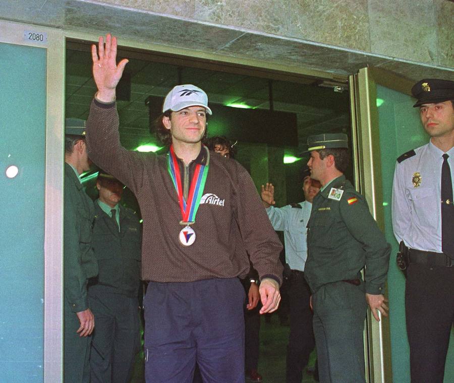 Se cumplen veinte años de la final de longitud del Mundial de Maebashi, en la que el asturiano saltó 8,56 metros