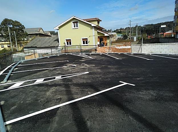 El nuevo aparcamiento de San Pelayo. 