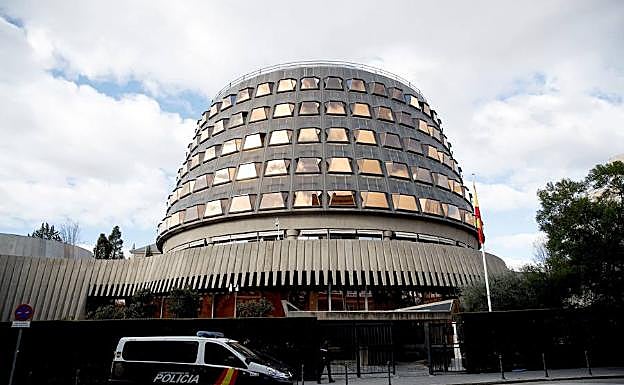 Sede del Tribunal Constitucional en Madrid.