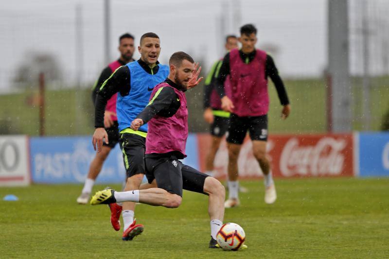 Fotos: Entrenamiento del Sporting (13/03/2019)