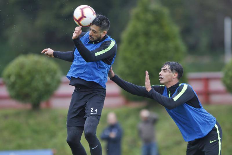 Fotos: Entrenamiento del Sporting (13/03/2019)