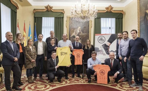 Presentación de la prueba que se celebrará el 31 de marzo.