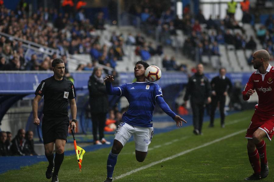El conjunto azul suma tres importantes puntos en casa tras la derrota la pasada jornada ante el Mallorca