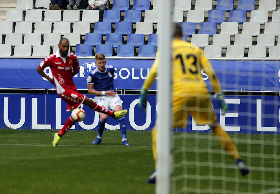 El conjunto azul suma tres importantes puntos en casa tras la derrota la pasada jornada ante el Mallorca