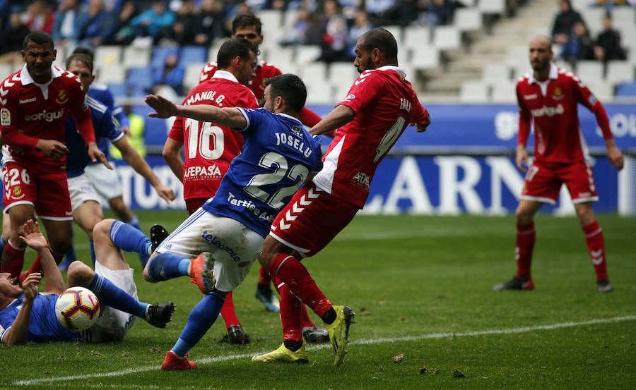 El conjunto azul suma tres importantes puntos en casa tras la derrota la pasada jornada ante el Mallorca