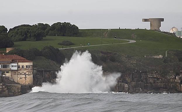 Cerro de Santa Catalina, en Gijón. 