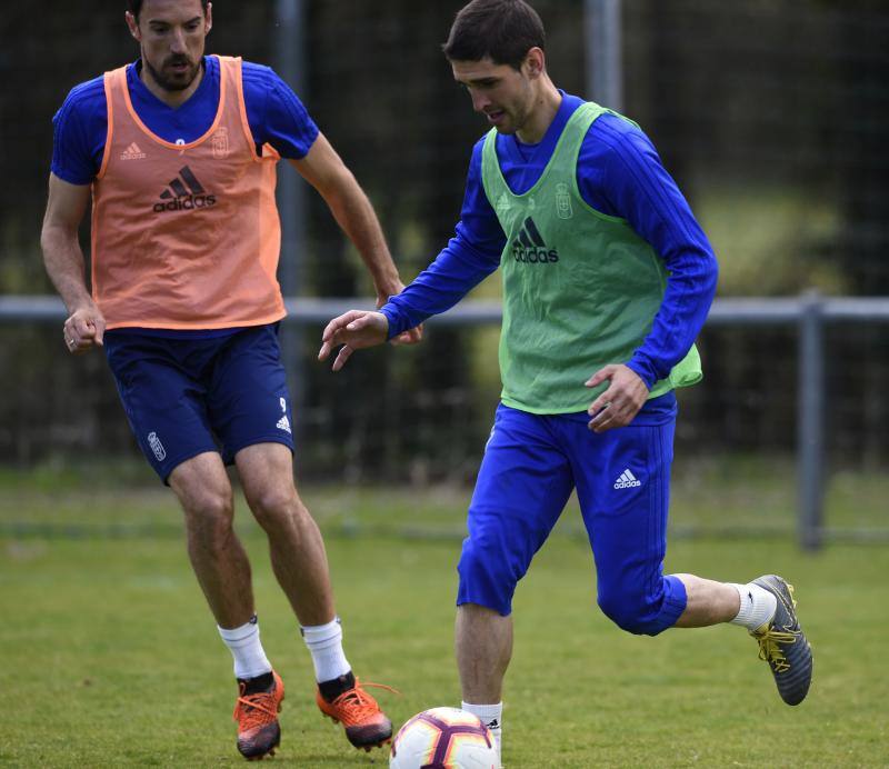 Fotos: Entrenamiento del Real Oviedo (18/03/2019)