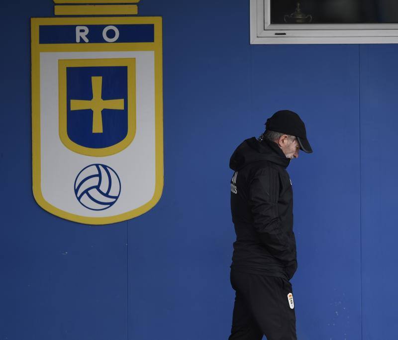 Fotos: Entrenamiento del Real Oviedo (18/03/2019)