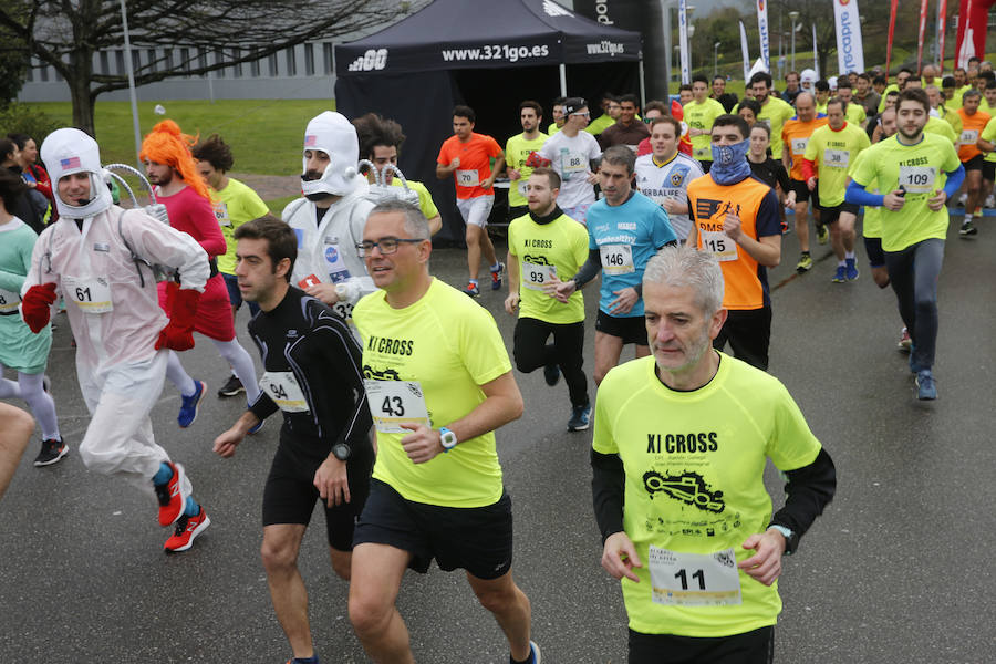 Jorge Pérez y Marta Díez se impusieron en una carrera en la que participaron 200 corredores .