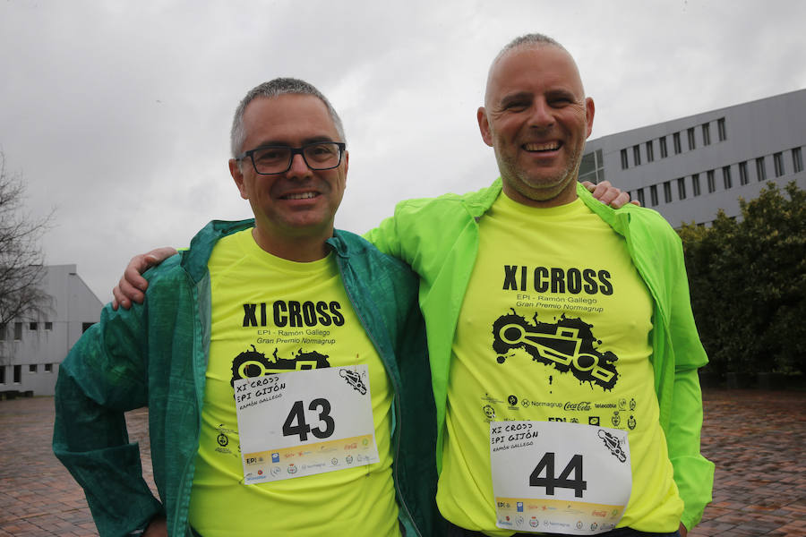 Jorge Pérez y Marta Díez se impusieron en una carrera en la que participaron 200 corredores .